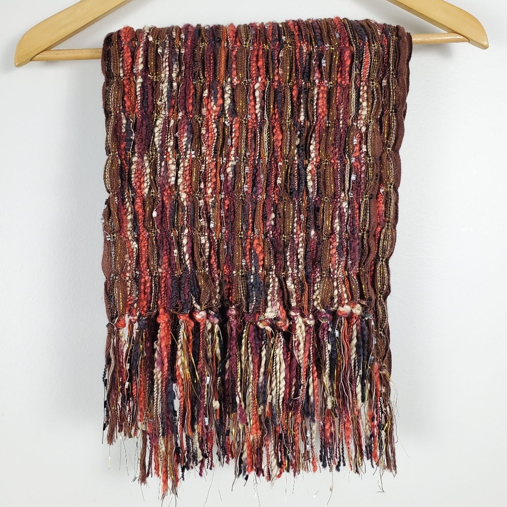 Anthropologie Multicolor Textured Scarf